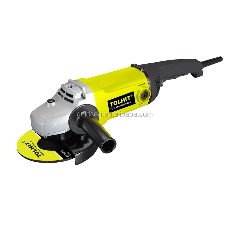 230mm 9 Inch 2400W Portable Industry Use Electric Power Yellow Paddle Switch Reversible Handle Big Power Grinder Angle Grinder
230mm 9 Inch 2400W Portable Industry Use Electric Power Yellow Paddle Switch Reversible Handle Big Power Grinder Angle Grinder