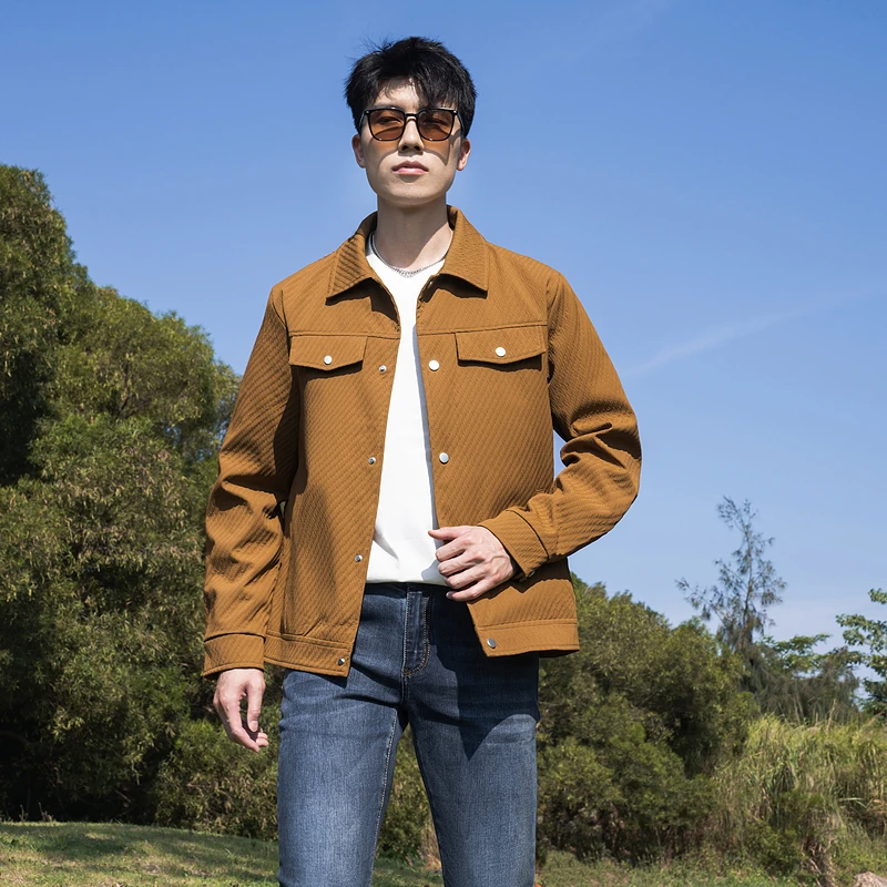 Men's Stand-up Collar Jacket Fashion Casual Solid Color Versatile Top Outerwear for All Occasions Casual Jacket for Young Men
Men's Stand-up Collar Jacket Fashion Casual Solid Color Versatile Top Outerwear for All Occasions Casual Jacket for Young Men