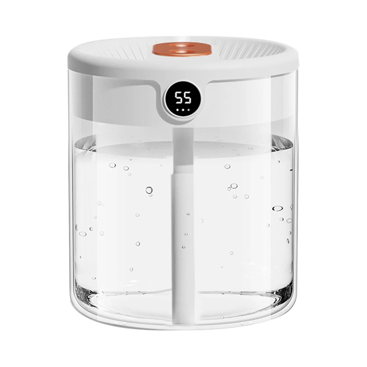 Air Humidifier Big Capacity with LCD Humidity Display Night Light Double Nozzle Essential Oil Diffuser White
Air Humidifier Big Capacity with LCD Humidity Display Night Light Double Nozzle Essential Oil Diffuser White