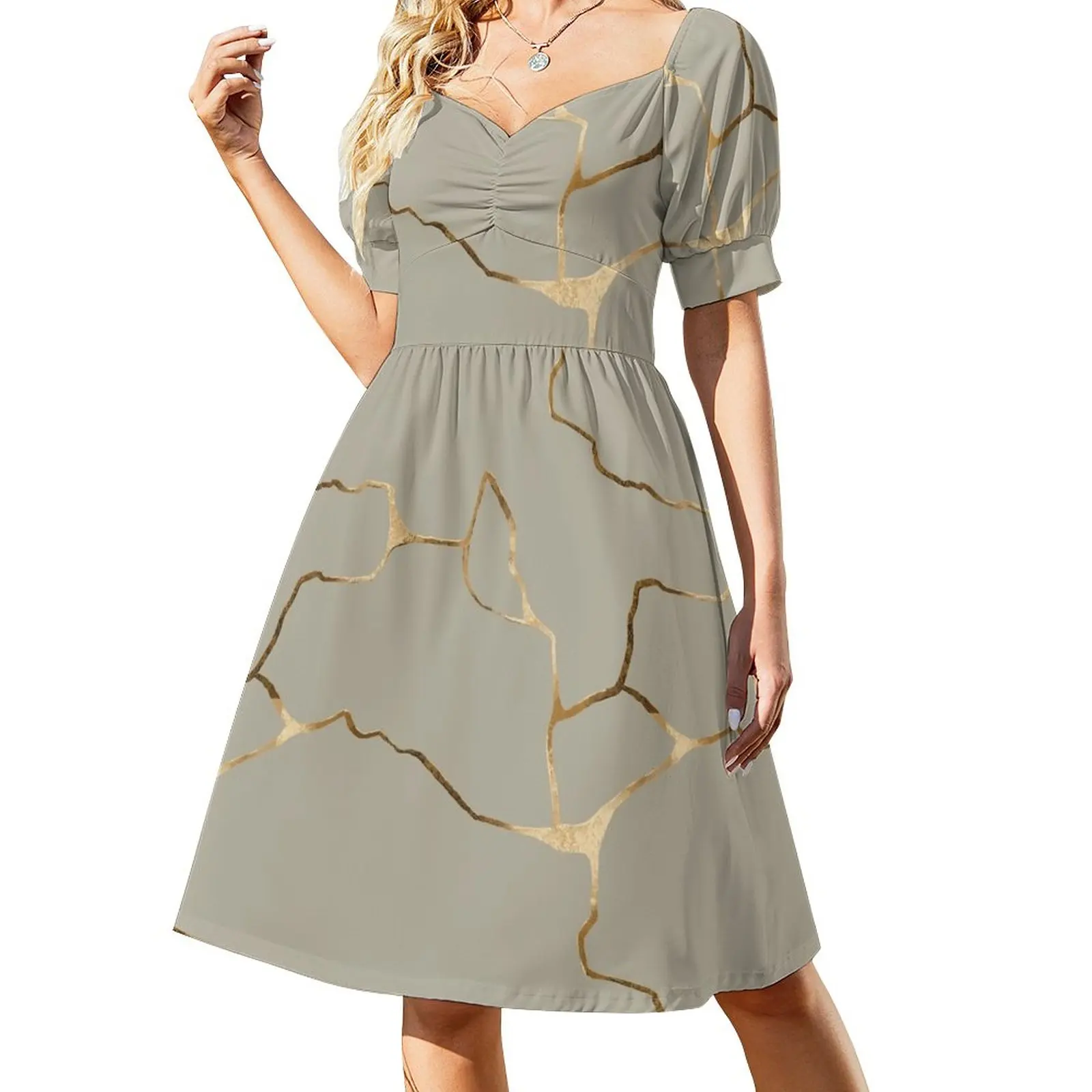 Japanese Kintsugi Sleeveless Dress summer dresses ladies 2023 Cocktail of dresses
Japanese Kintsugi Sleeveless Dress summer dresses ladies 2023 Cocktail of dresses