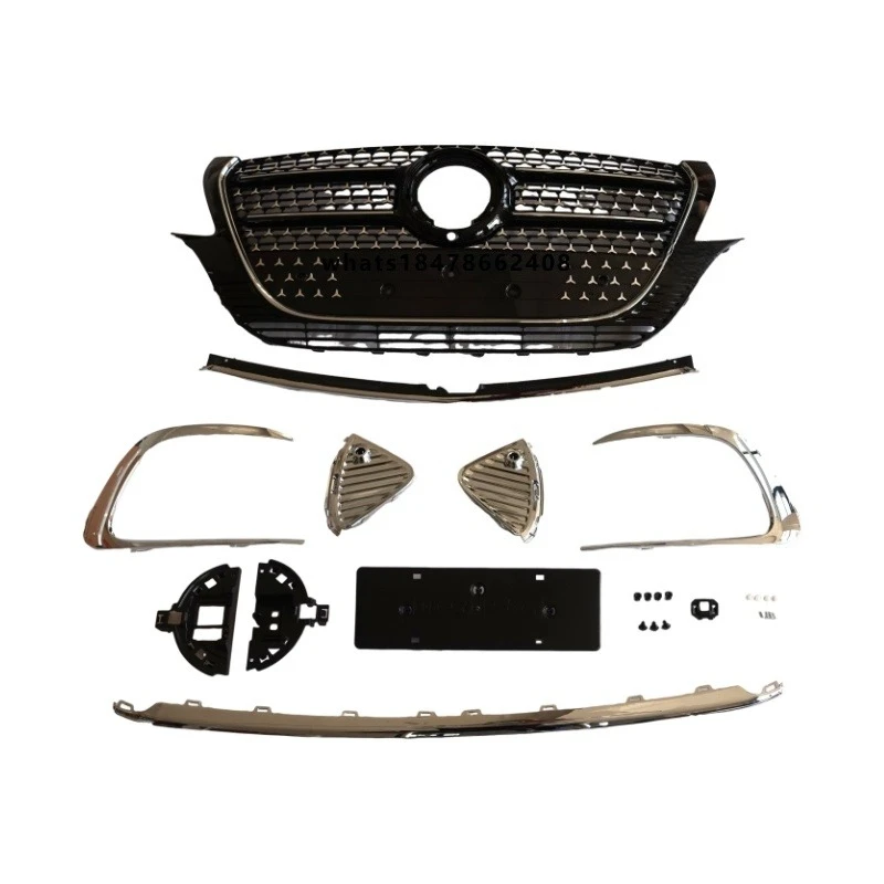 Good Quality Car Grille Kits with Fog Lamp Frame for VITO V250 V260 V300 2007-2015 UPGRADES V300 Style
Good Quality Car Grille Kits with Fog Lamp Frame for VITO V250 V260 V300 2007-2015 UPGRADES V300 Style