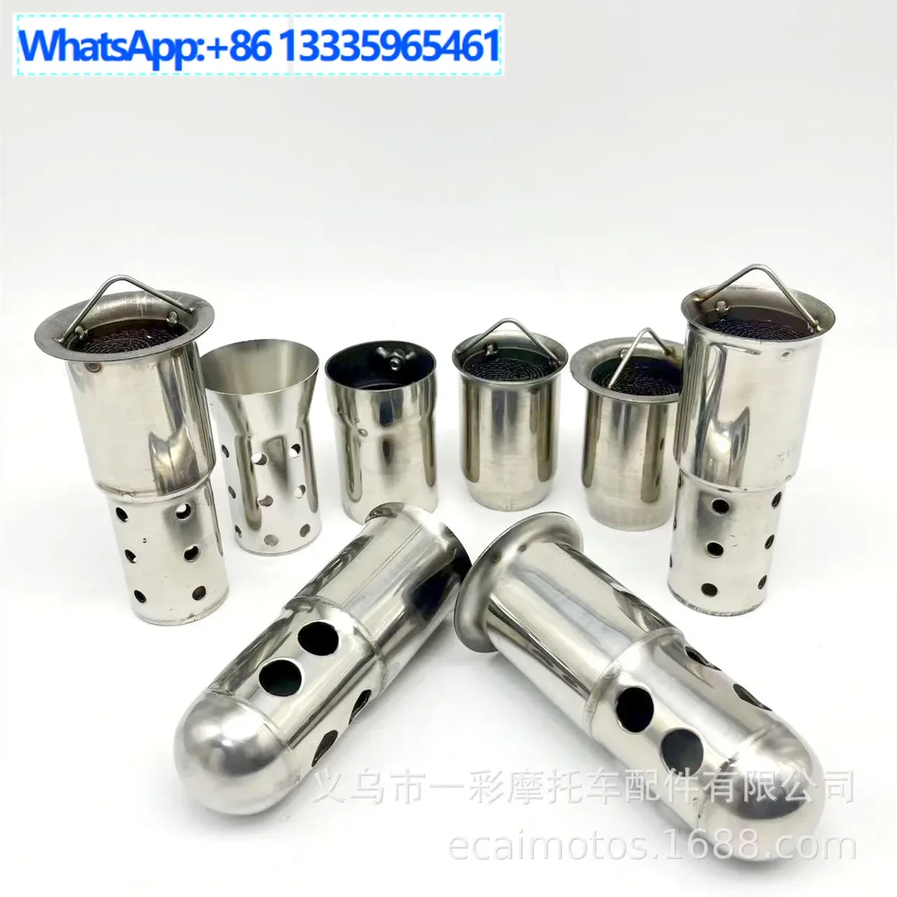 10PCS off-road motorcycle exhaust pipe muffler plug 50.8mm 60mm porous sound drop plug mute catalyst
10PCS off-road motorcycle exhaust pipe muffler plug 50.8mm 60mm porous sound drop plug mute catalyst