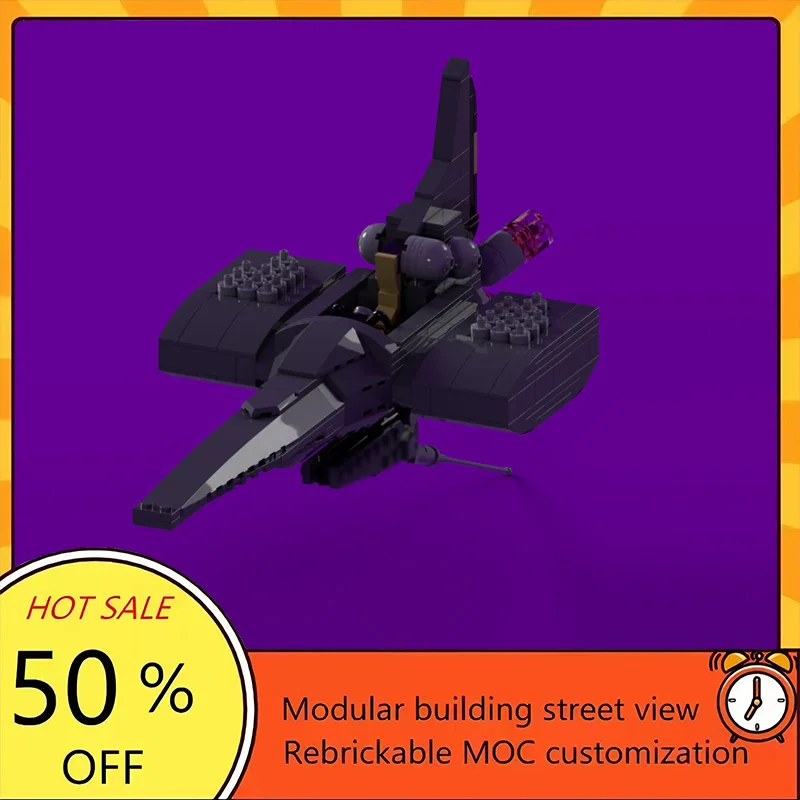 Набор из 400 деталей: Популярная модель истребителя из фильма «Звездные войны», конструктор MOC, модульные технологичные блоки, подарок на праздник, игрушка для сборки, детский набор
Набор из 400 деталей: Популярная модель истребителя из фильма «Звездные войны», конструктор MOC, модульные технологичные блоки, подарок на праздник, игрушка для сборки, детский набор