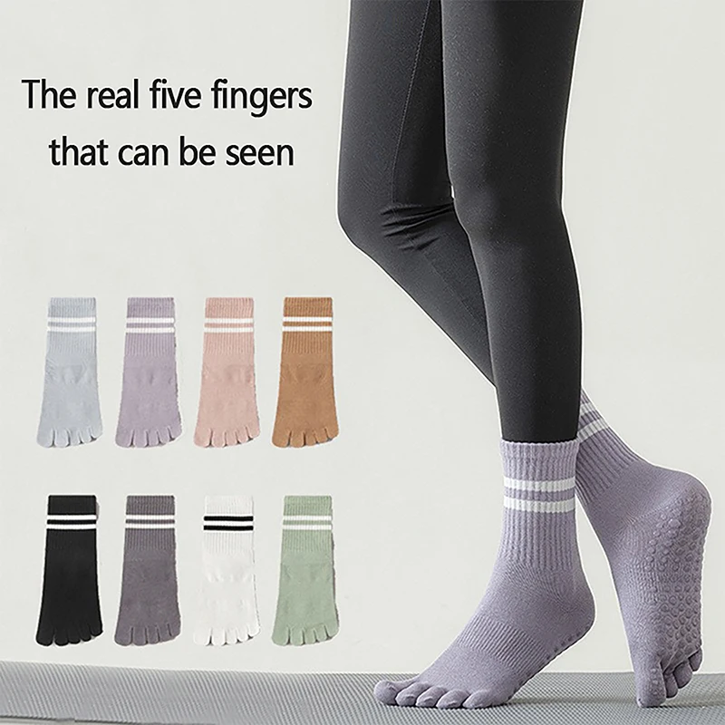 Yoga Non-slip Socks Silicone Indoor Women Professional Fitness Socks Gym Floor Dance Pilates Mid-tube Bottom Sports Socks
Yoga Non-slip Socks Silicone Indoor Women Professional Fitness Socks Gym Floor Dance Pilates Mid-tube Bottom Sports Socks