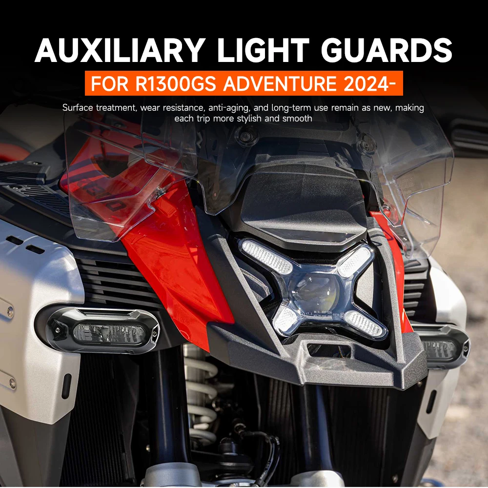 2024 2025 For BMW R 1300 GS Adventure GS1300 R1300GS ADV Premium Motorcycle LED Auxiliary Protection Lights Lamp Guards
2024 2025 For BMW R 1300 GS Adventure GS1300 R1300GS ADV Premium Motorcycle LED Auxiliary Protection Lights Lamp Guards