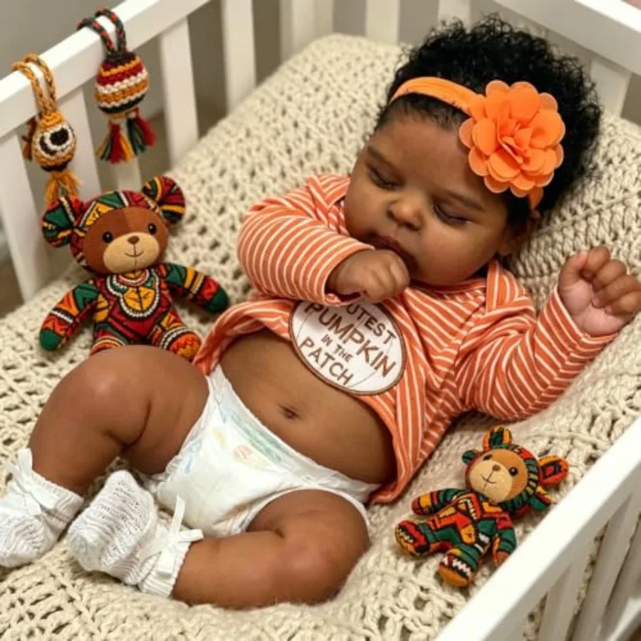 New product tasting price Black Reborn Baby Dolls Soft Vinyl Full Body -20 Inch Realistic Baby Doll Black Girl, Biracial Reborn
New product tasting price Black Reborn Baby Dolls Soft Vinyl Full Body -20 Inch Realistic Baby Doll Black Girl, Biracial Reborn