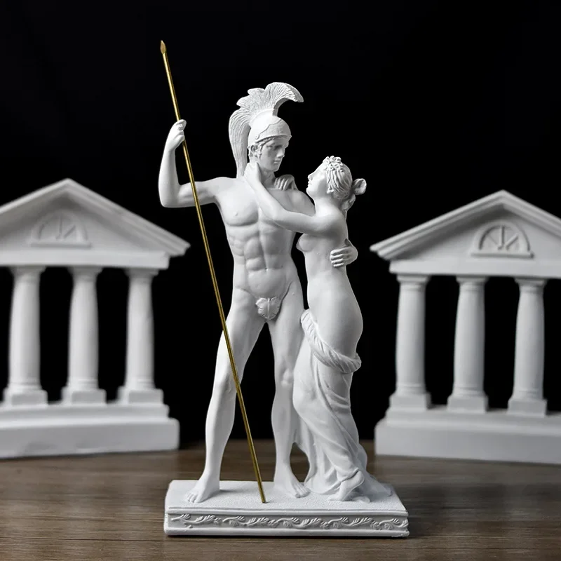 Resin White Ares Aphrodite Statue Greek God Sculpture Mars Figurine Office Shelf Mantel Decoration Interior Desk Bathroom
Resin White Ares Aphrodite Statue Greek God Sculpture Mars Figurine Office Shelf Mantel Decoration Interior Desk Bathroom
