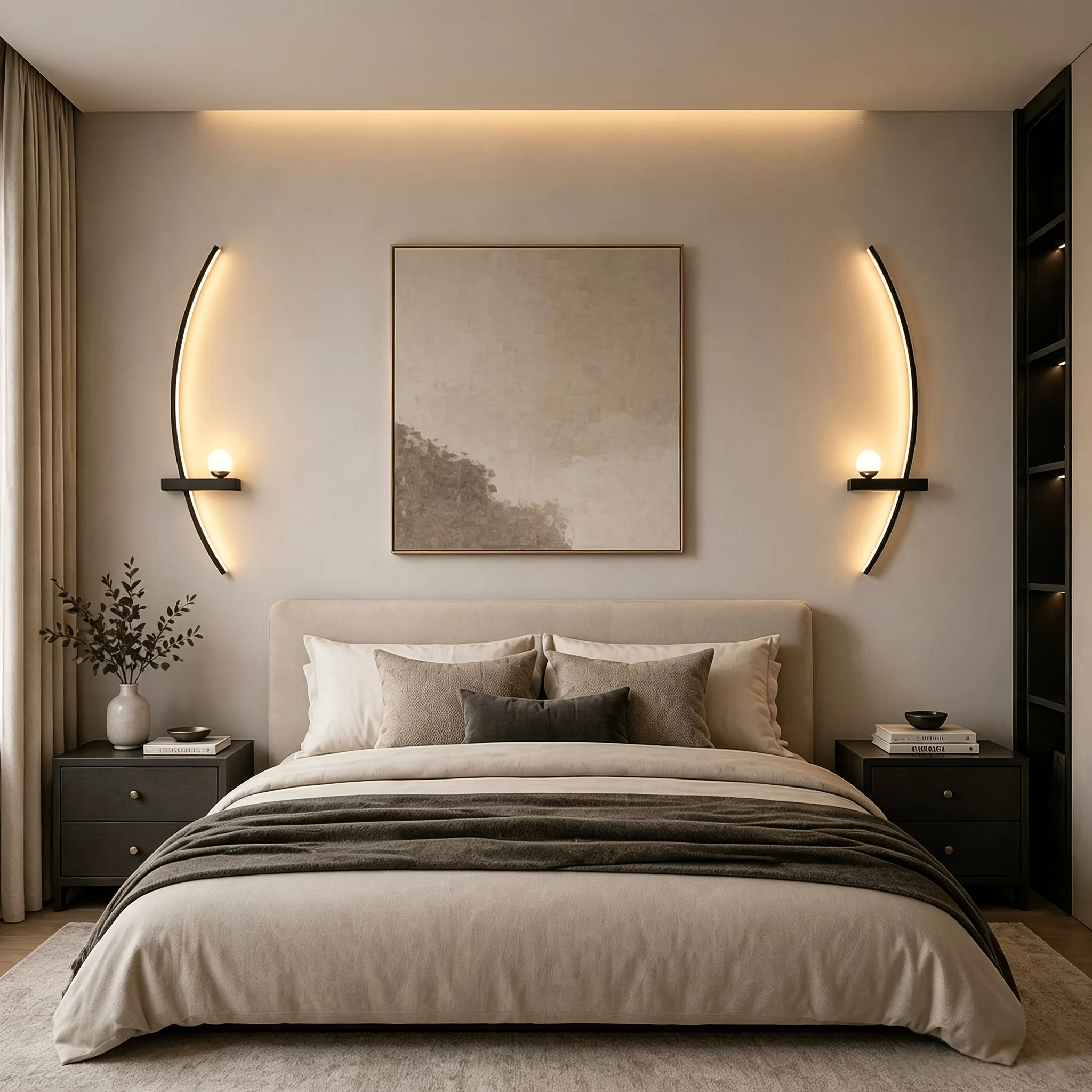 2pcs Set Of Modern Home Decoration Lighting Fixtures, Bedroom Wall Decoration Lights, Living Room Background Wall Lights, 3 Color Temperature Adjustable LED Linear Wall Lights, Bedside Wall Lights
2pcs Set Of Modern Home Decoration Lighting Fixtures, Bedroom Wall Decoration Lights, Living Room Background Wall Lights, 3 Color Temperature Adjustable LED Linear Wall Lights, Bedside Wall Lights