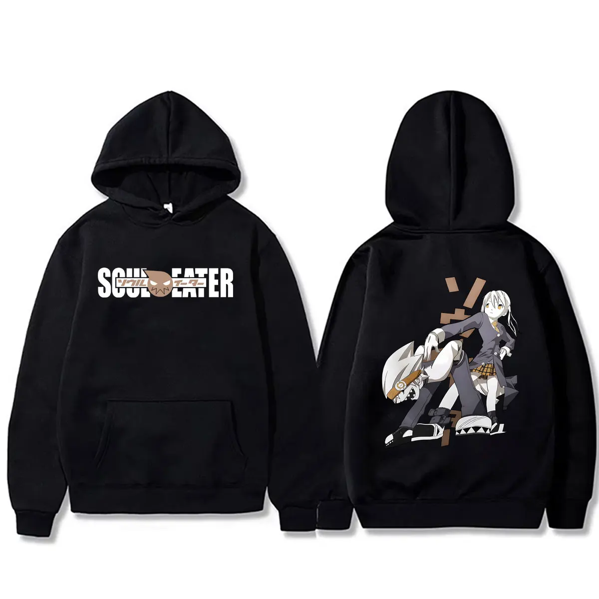 Anime Soul Eater Soul Evans Maka Albarn Hoodie Men's Women's Manga Fashion Oversized Hooded Sweatshirt Male Vintage Streetwear
Anime Soul Eater Soul Evans Maka Albarn Hoodie Men's Women's Manga Fashion Oversized Hooded Sweatshirt Male Vintage Streetwear