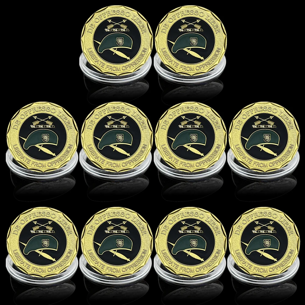 United States Army Special Forces Coin Green Beret Emblem, De Oppresso Liber, Tactical Military Gift for Veterans
United States Army Special Forces Coin Green Beret Emblem, De Oppresso Liber, Tactical Military Gift for Veterans