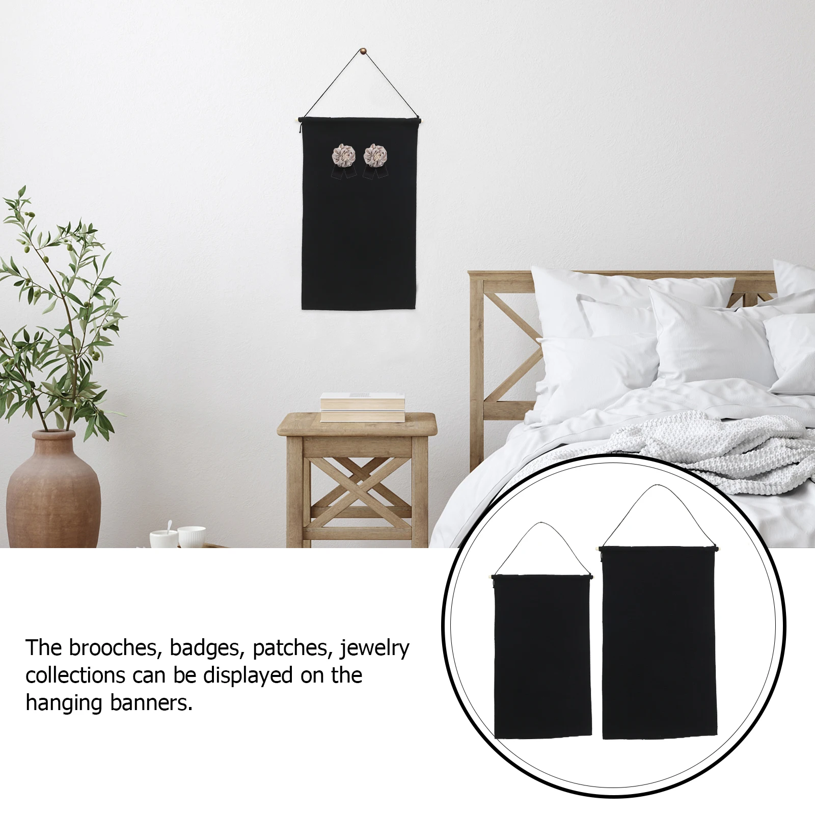 2pcs Brooch Display Board Badge Holder Wall Hanging Banner Enamel Pin Organizer Material Storage Rack For Home
2pcs Brooch Display Board Badge Holder Wall Hanging Banner Enamel Pin Organizer Material Storage Rack For Home