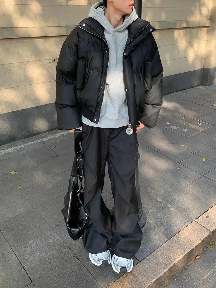 Мужские плиссированные брюки Bla: весенне-осенние, драпированные, премиум-класса, прямого кроя, с зауженными штанинами, повседневные, в стиле кэжуал
Мужские плиссированные брюки Bla: весенне-осенние, драпированные, премиум-класса, прямого кроя, с зауженными штанинами, повседневные, в стиле кэжуал