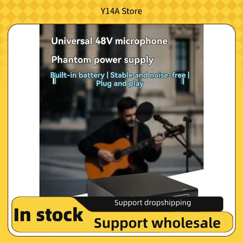 Y14A 48 В фантомный источник питания микрофонный кабель для любого конденсаторного микрофона, оборудование для записи музыки
Y14A 48 В фантомный источник питания микрофонный кабель для любого конденсаторного микрофона, оборудование для записи музыки