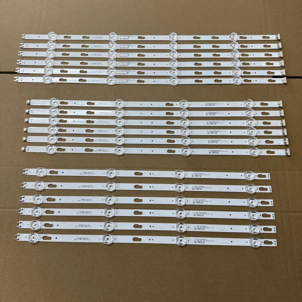 Светодиодная лента подсветки для Samsung UE75TU7102K UE75TU7105K UE75TU6905 UE75AU7192U UE75TU6905KXXC UE75TU7022
Светодиодная лента подсветки для Samsung UE75TU7102K UE75TU7105K UE75TU6905 UE75AU7192U UE75TU6905KXXC UE75TU7022