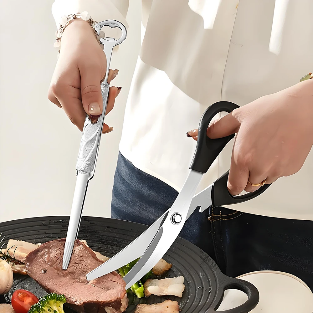 2pcs Long Tongs for Cooking Tweezers Stainless Steel Kitchen Barbecue Clip For Grilling, Barbecue/Bbq, Buffet And Serving Food
2pcs Long Tongs for Cooking Tweezers Stainless Steel Kitchen Barbecue Clip For Grilling, Barbecue/Bbq, Buffet And Serving Food
