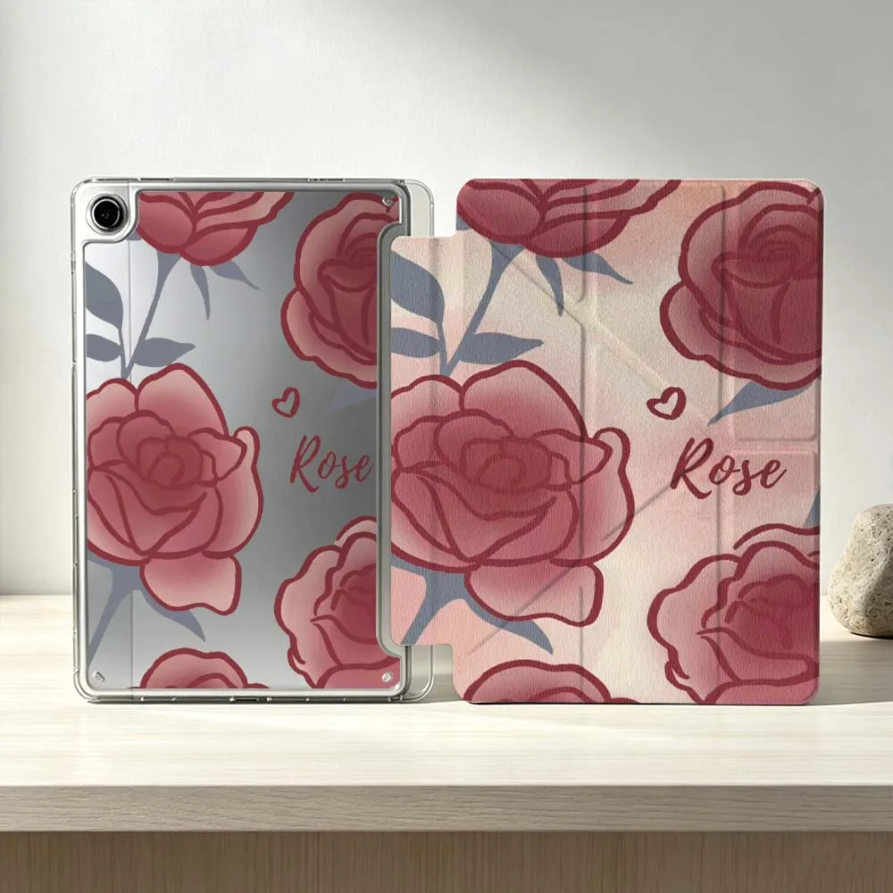 Red Rose Pattern Soft For Samsung Galaxy Tab S10 S9 S8 S7 S6 A11 A10 A9 FE Plus Lite Foldable 3Y Tablet Case
Red Rose Pattern Soft For Samsung Galaxy Tab S10 S9 S8 S7 S6 A11 A10 A9 FE Plus Lite Foldable 3Y Tablet Case