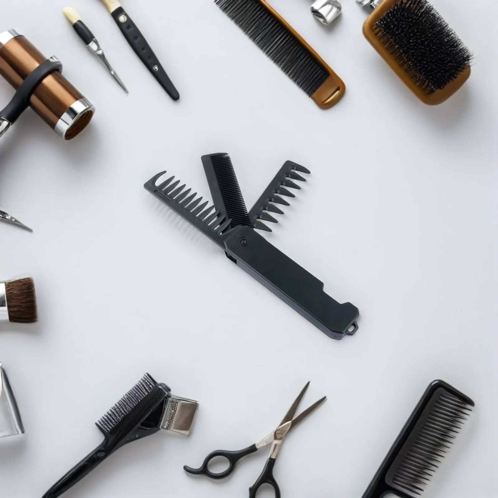 2Pcs Folding Hair Comb for Men Portable Beard Texture Styling Comb Travel Pocket Foldable Hair Grooming Male Beard Tools
2Pcs Folding Hair Comb for Men Portable Beard Texture Styling Comb Travel Pocket Foldable Hair Grooming Male Beard Tools