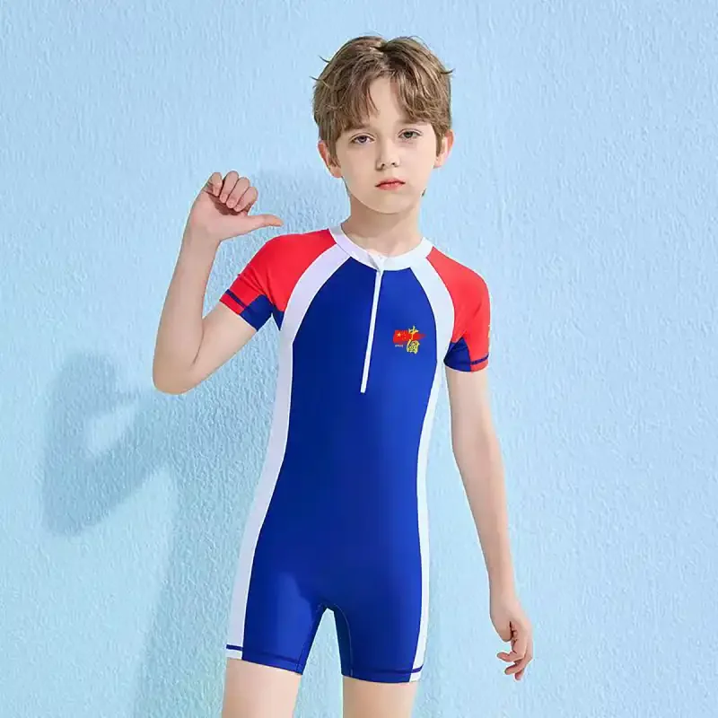 2026 One Piece Swimwear Boy Swimsuit Teenager Quick-drying Breathable Bathing Suits Sunscreen Children Summer Beachwear
2026 One Piece Swimwear Boy Swimsuit Teenager Quick-drying Breathable Bathing Suits Sunscreen Children Summer Beachwear