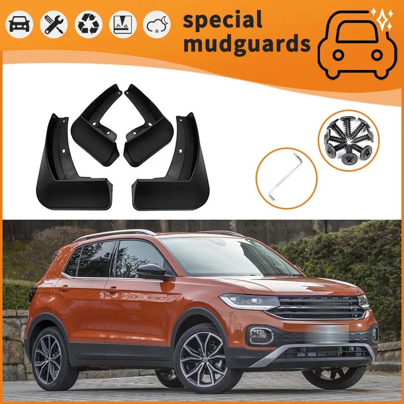 For 19-20 Volkswagen T-Cross models Mudguards Fender Mudflaps Front Rear Flares Splash Guards Cover Car Accessorie
For 19-20 Volkswagen T-Cross models Mudguards Fender Mudflaps Front Rear Flares Splash Guards Cover Car Accessorie