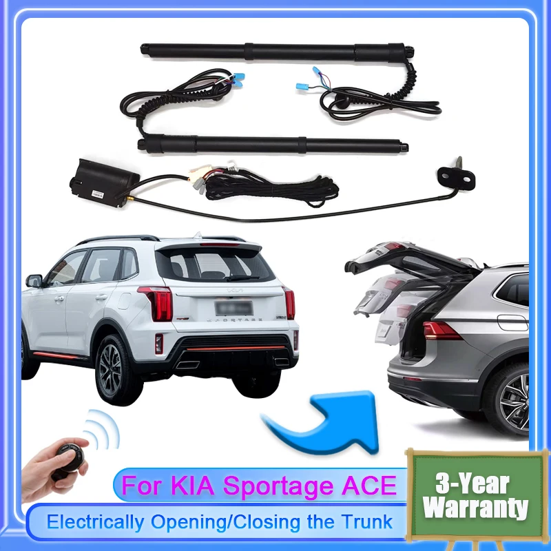 Для автомобиля KIA Sportage ACE 2021 ~ 2024, Электрический подъемник для багажника, интеллектуальное открытие задних ворот, мягкое закрытие автомобильной двери
Для автомобиля KIA Sportage ACE 2021 ~ 2024, Электрический подъемник для багажника, интеллектуальное открытие задних ворот, мягкое закрытие автомобильной двери