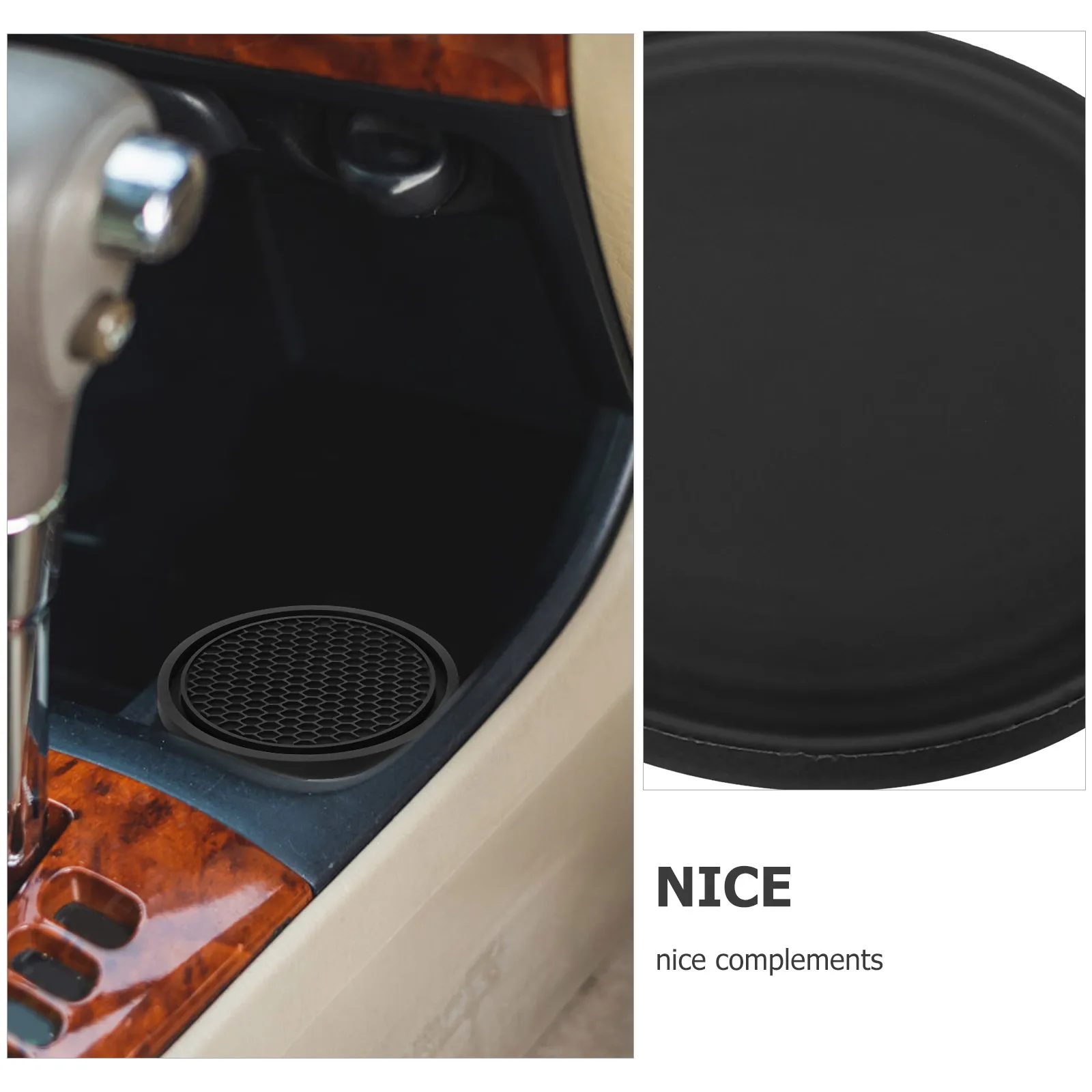 2Pcs Anti-Slip Pad Car Coasters Silicone Cup Holder Inserts for Vehicle Interior Non-Slip Drink Holder Protection
2Pcs Anti-Slip Pad Car Coasters Silicone Cup Holder Inserts for Vehicle Interior Non-Slip Drink Holder Protection