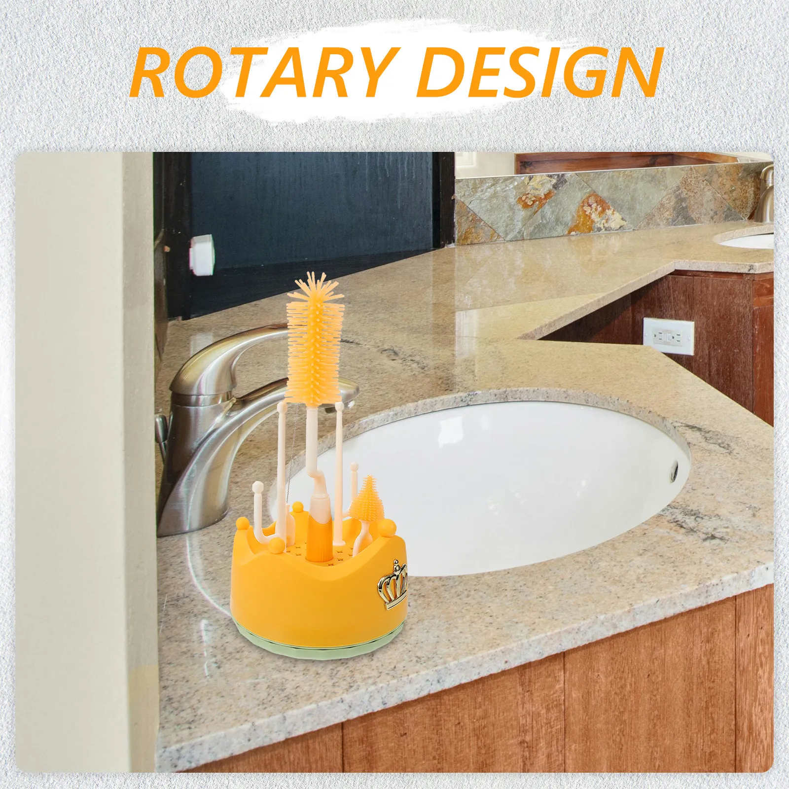 Портативная вертикальная сушилка для детских бутылочек, компактный настольный органайзер для бутылочек, сосок и крышек, экономящий место
Портативная вертикальная сушилка для детских бутылочек, компактный настольный органайзер для бутылочек, сосок и крышек, экономящий место