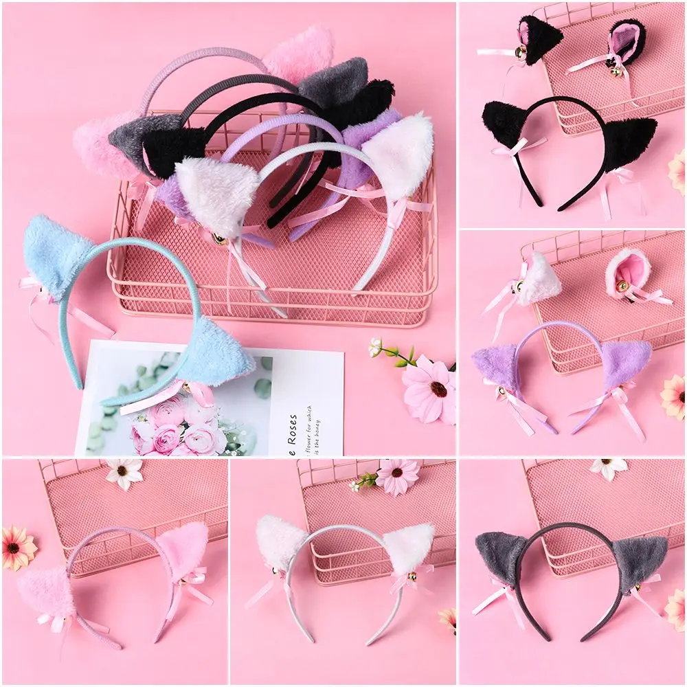 Fashion Night Party Anime Cosplay Club Bar Small bell Cat Ear Head Band Cartoon Hair Band Hair Accessories
Fashion Night Party Anime Cosplay Club Bar Small bell Cat Ear Head Band Cartoon Hair Band Hair Accessories