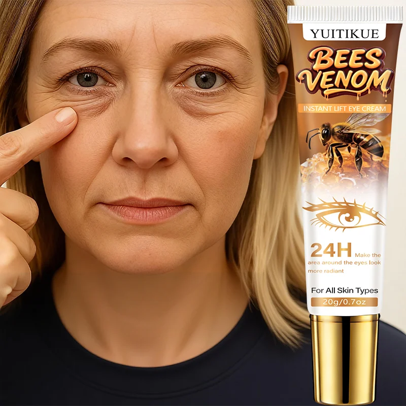 YUITIKUE Bees Venom Eye Cream 20g - Instant Lift & 24H Radiance, Lightweight Silky Texture, Locks Moisture for All Skin Types
YUITIKUE Bees Venom Eye Cream 20g - Instant Lift & 24H Radiance, Lightweight Silky Texture, Locks Moisture for All Skin Types