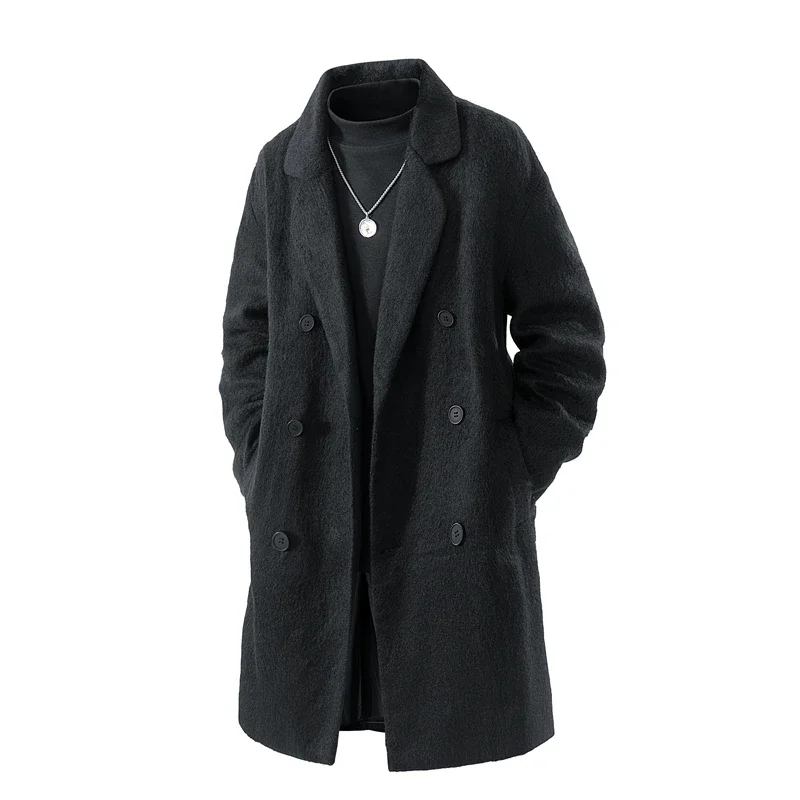 Strength Warm Casual, Loose, Fashionable, High-quality, Comfortable, Handsome Woolen Coat Mens Double Healed Trend Coat
Strength Warm Casual, Loose, Fashionable, High-quality, Comfortable, Handsome Woolen Coat Mens Double Healed Trend Coat