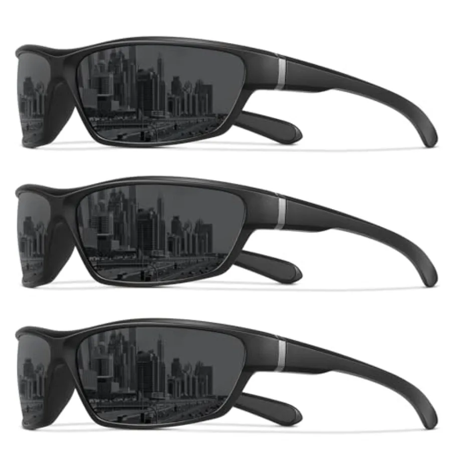 MEETSUN Polarized Sports Sunglasses for Men Women Wrap Around Driving Cycling Golf Fishing Sun Glasses UV400 Protection
MEETSUN Polarized Sports Sunglasses for Men Women Wrap Around Driving Cycling Golf Fishing Sun Glasses UV400 Protection