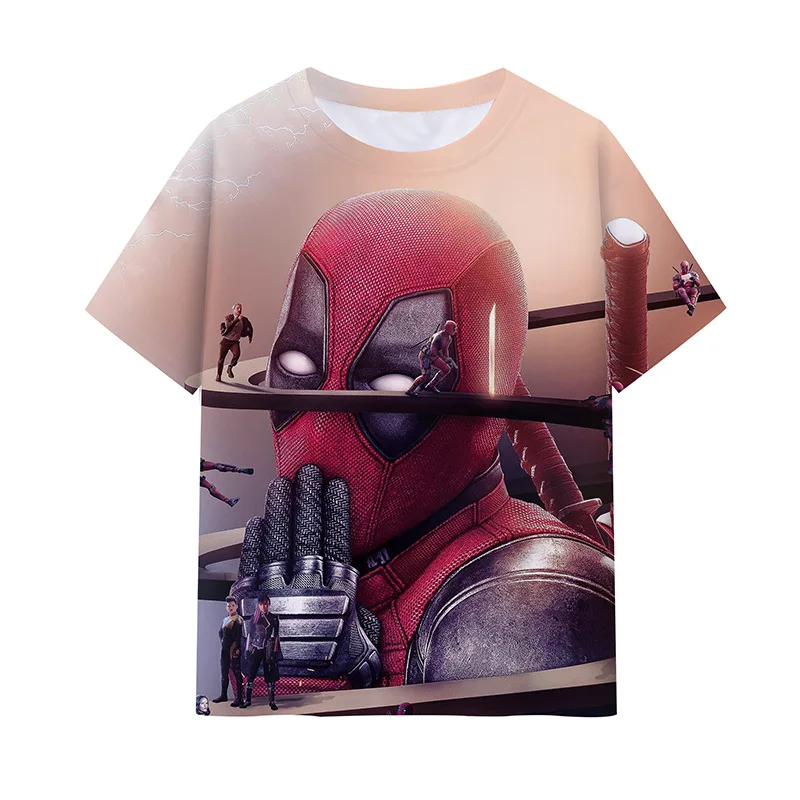New Marvel Men's T-shirt Deadpool Wolverine 3D Printed Short Sleeve Fashion Oversized T-shirt Casual Street Trend Men's Clothing
New Marvel Men's T-shirt Deadpool Wolverine 3D Printed Short Sleeve Fashion Oversized T-shirt Casual Street Trend Men's Clothing