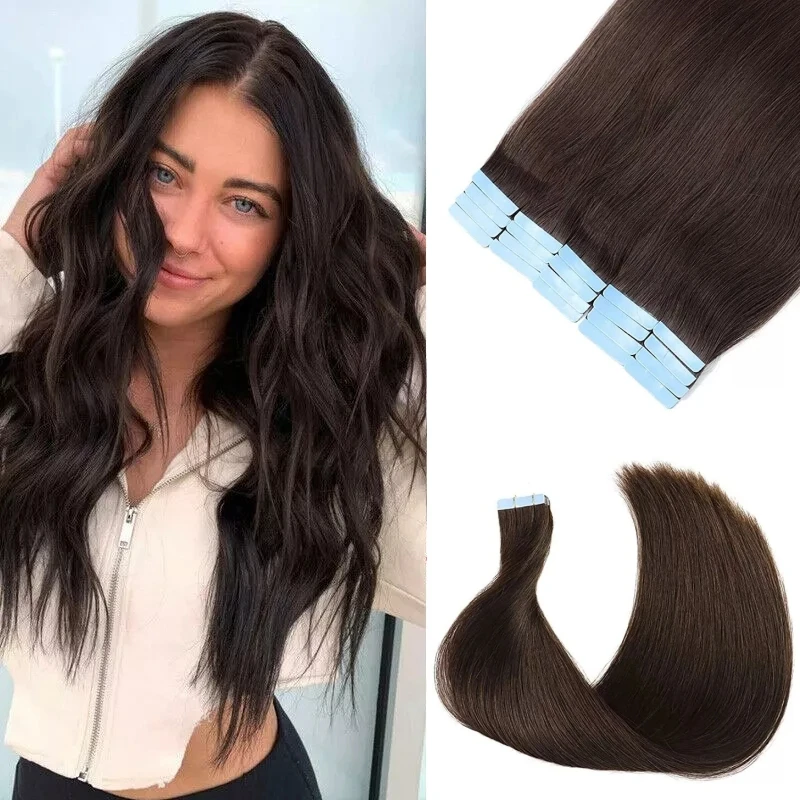 HAIRTIME Tape in Hair Extensions Human Hair Invisible Straight Tape Hair Extensions for Women 20 Pcs/50g Seamless Skin Weft
HAIRTIME Tape in Hair Extensions Human Hair Invisible Straight Tape Hair Extensions for Women 20 Pcs/50g Seamless Skin Weft