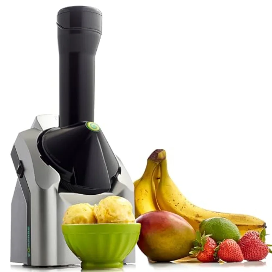 Classic Frozen Fruit Soft Serve Maker 200W Silver for Healthy Vegan Dairy-Free Treats BPA Free Easy to Clean Quick Simple Use w
Classic Frozen Fruit Soft Serve Maker 200W Silver for Healthy Vegan Dairy-Free Treats BPA Free Easy to Clean Quick Simple Use w
