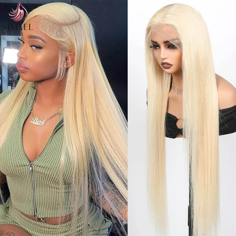 613 Blonde Human Hair Wig Straight 13x4 Lace Front Wigs HD Transparent Lace Frontal Wigs 180% Density Pre Plucked 32 Inch
613 Blonde Human Hair Wig Straight 13x4 Lace Front Wigs HD Transparent Lace Frontal Wigs 180% Density Pre Plucked 32 Inch