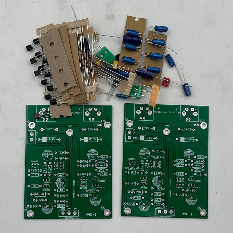 Zheluo-Naim NAC42 Single-Ended Class A Preamplifier Kit (Set of Two Channels)
Zheluo-Naim NAC42 Single-Ended Class A Preamplifier Kit (Set of Two Channels)
