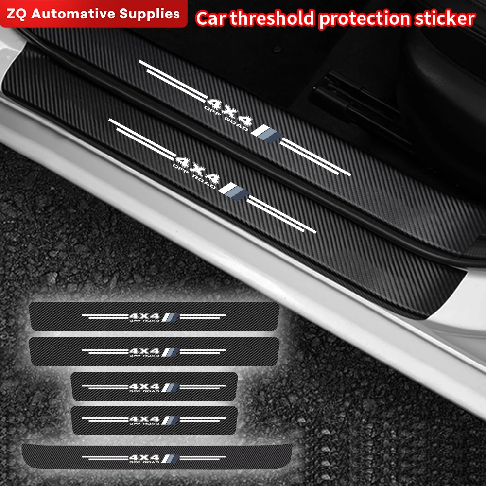4x4 Offroad Carbon Fibre Car Sticker Car Door Sill Trunk Threshold Sticker For Lada Niva Uaz Hunter Patriot Bmw Audi Accessories
4x4 Offroad Carbon Fibre Car Sticker Car Door Sill Trunk Threshold Sticker For Lada Niva Uaz Hunter Patriot Bmw Audi Accessories