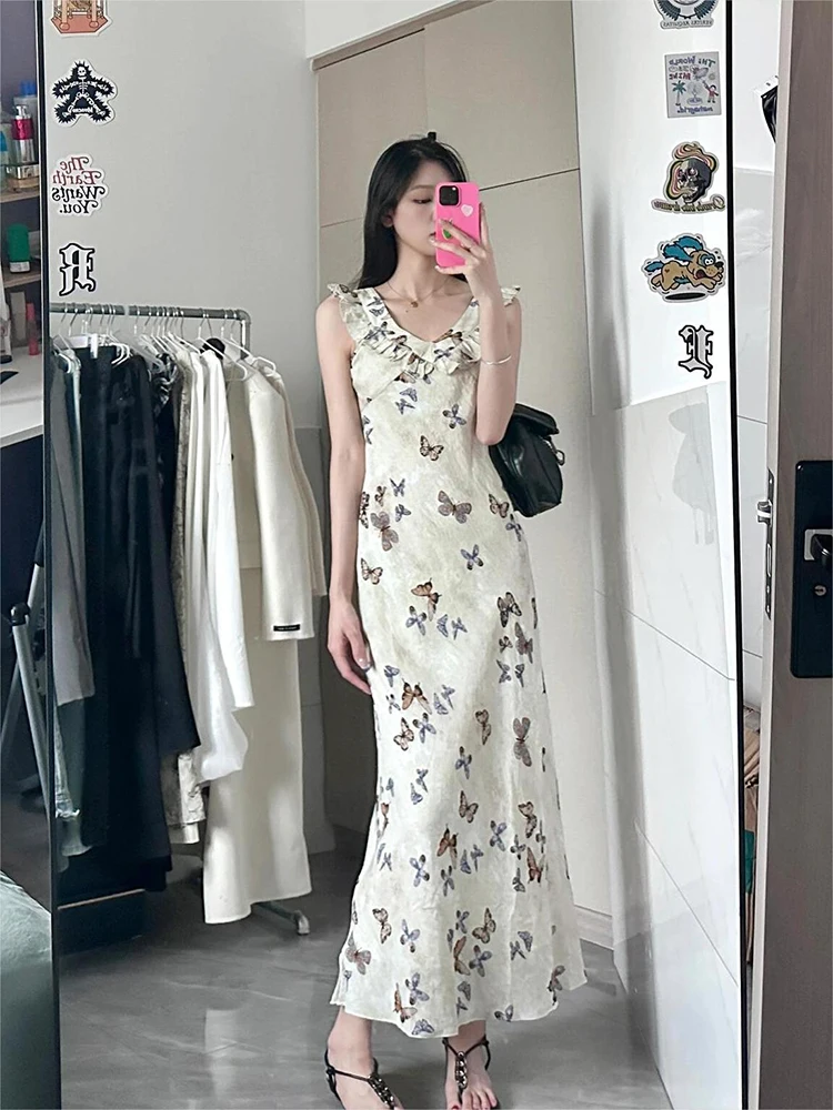 Перерыв на чай Белый принт Bell Sve для похудения Summer Vaion Женская D 164 Qún Dr V-ne Long Dr Ele 
Перерыв на чай Белый принт Bell Sve для похудения Summer Vaion Женская D 164 Qún Dr V-ne Long Dr Ele