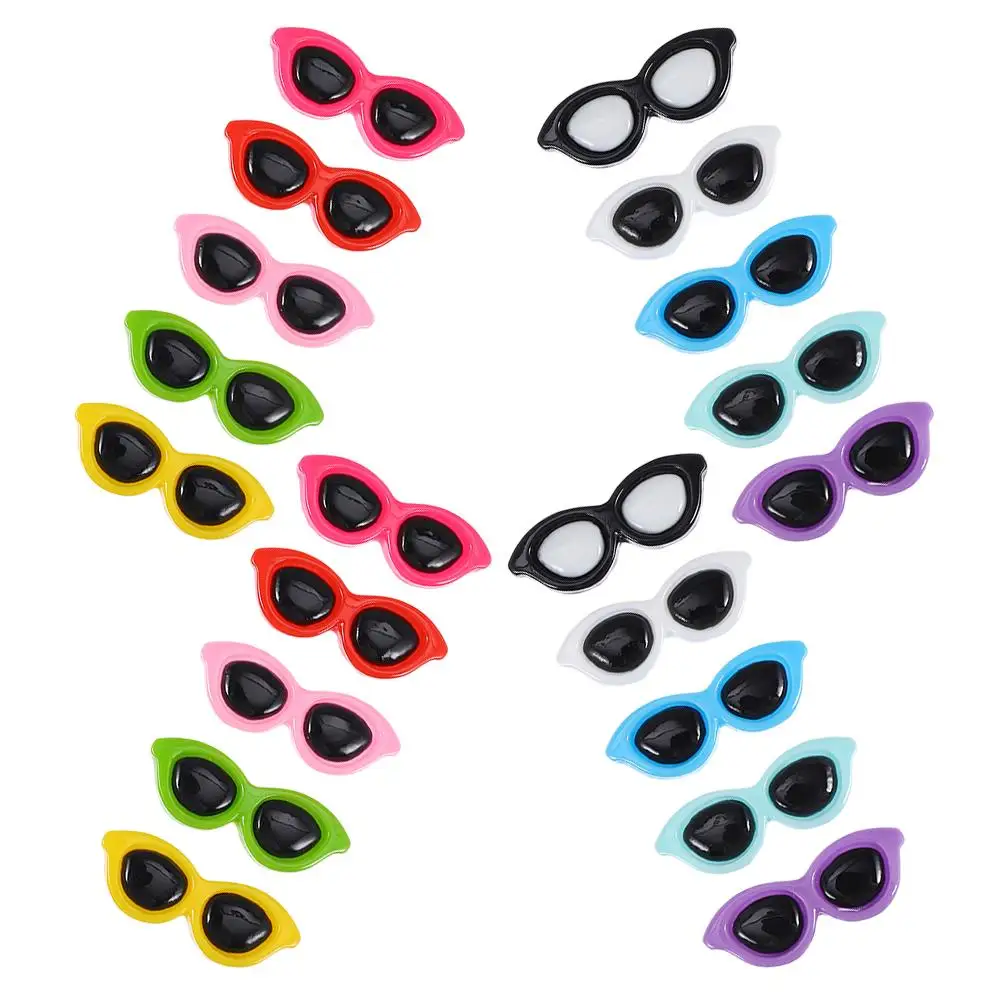 20 Pcs Half Round Glasses Accessories Mini Sunglasses Crafts DIY Resin Charms Hairpieces Fashion Game Personal Charm
20 Pcs Half Round Glasses Accessories Mini Sunglasses Crafts DIY Resin Charms Hairpieces Fashion Game Personal Charm