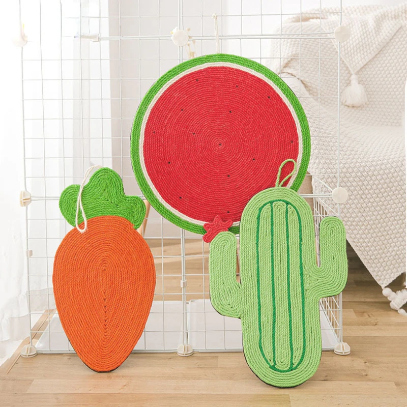 Pet Cat Scratching Mat Self-Hi Artifact Cat Relieving Boredom Sisal Claw Pad Cat Scratching Board Supplies
Pet Cat Scratching Mat Self-Hi Artifact Cat Relieving Boredom Sisal Claw Pad Cat Scratching Board Supplies