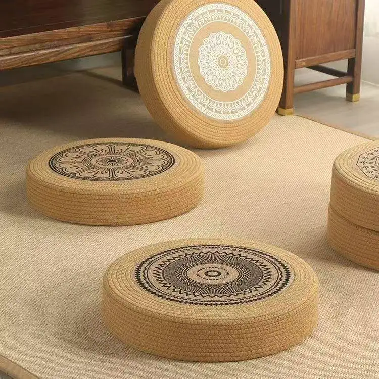 Thickened Zen Meditation Pad Floor Tatami National Style Cross-Legged Cushion Yoga Yoga Mat Geometric Pattern Home Decor
Thickened Zen Meditation Pad Floor Tatami National Style Cross-Legged Cushion Yoga Yoga Mat Geometric Pattern Home Decor