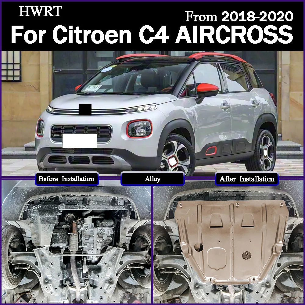 For Citroen C4 AIRCROSS 2018-2020 1.6T Engine Chassis Shield Splash Bottom Protection Board Car Accessories Under Cover
For Citroen C4 AIRCROSS 2018-2020 1.6T Engine Chassis Shield Splash Bottom Protection Board Car Accessories Under Cover