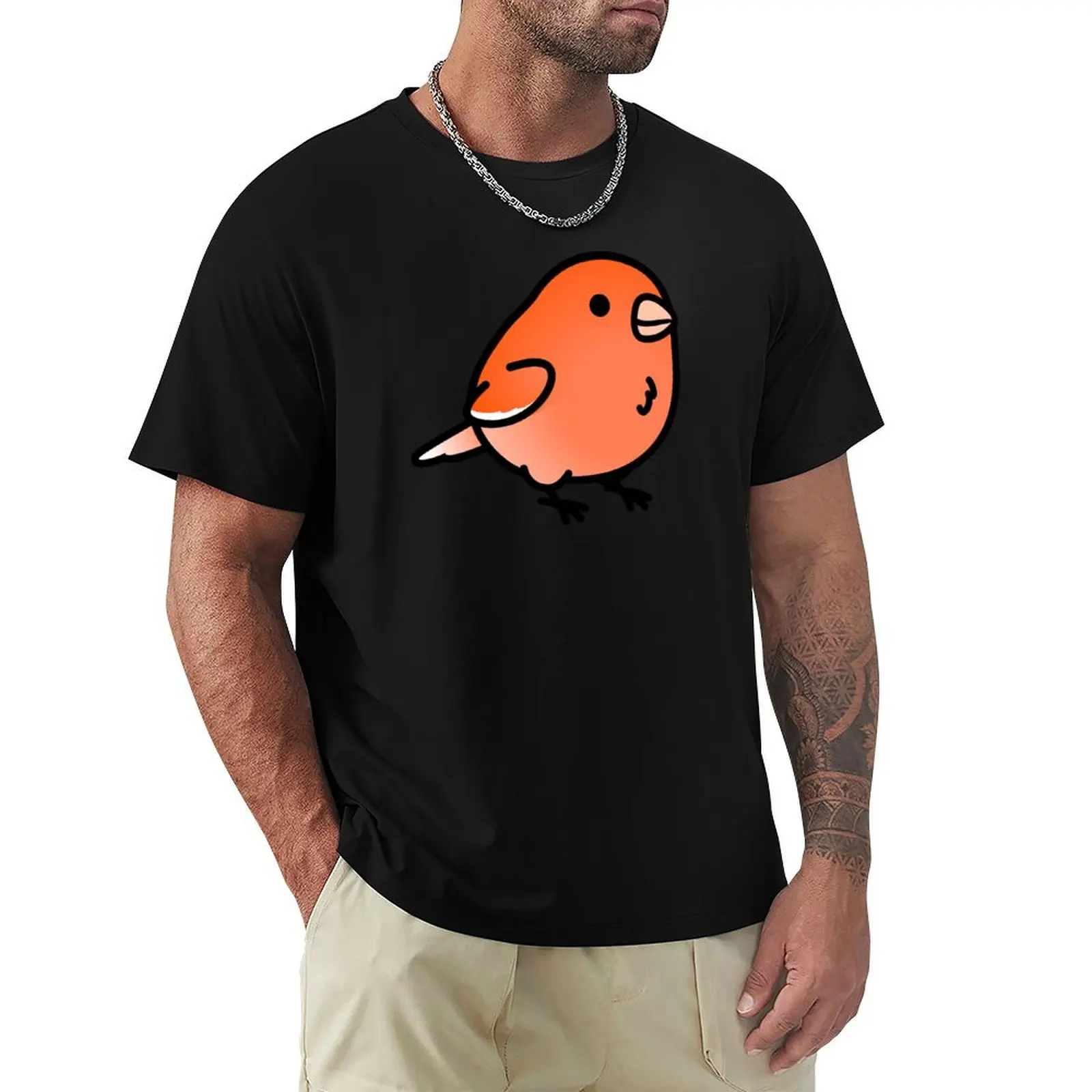 Chubby Red Factor Canary T-Shirt Active Sports Short Sleeve Cotton Shirt
Chubby Red Factor Canary T-Shirt Active Sports Short Sleeve Cotton Shirt