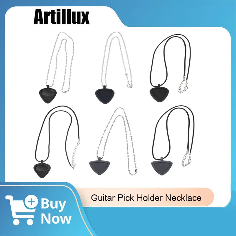 1Pc Guitar Pick Holder Necklace Silicone High-Quality Various Styles Available for Guitar Bass Ukulele Parts & Accessories
1Pc Guitar Pick Holder Necklace Silicone High-Quality Various Styles Available for Guitar Bass Ukulele Parts & Accessories