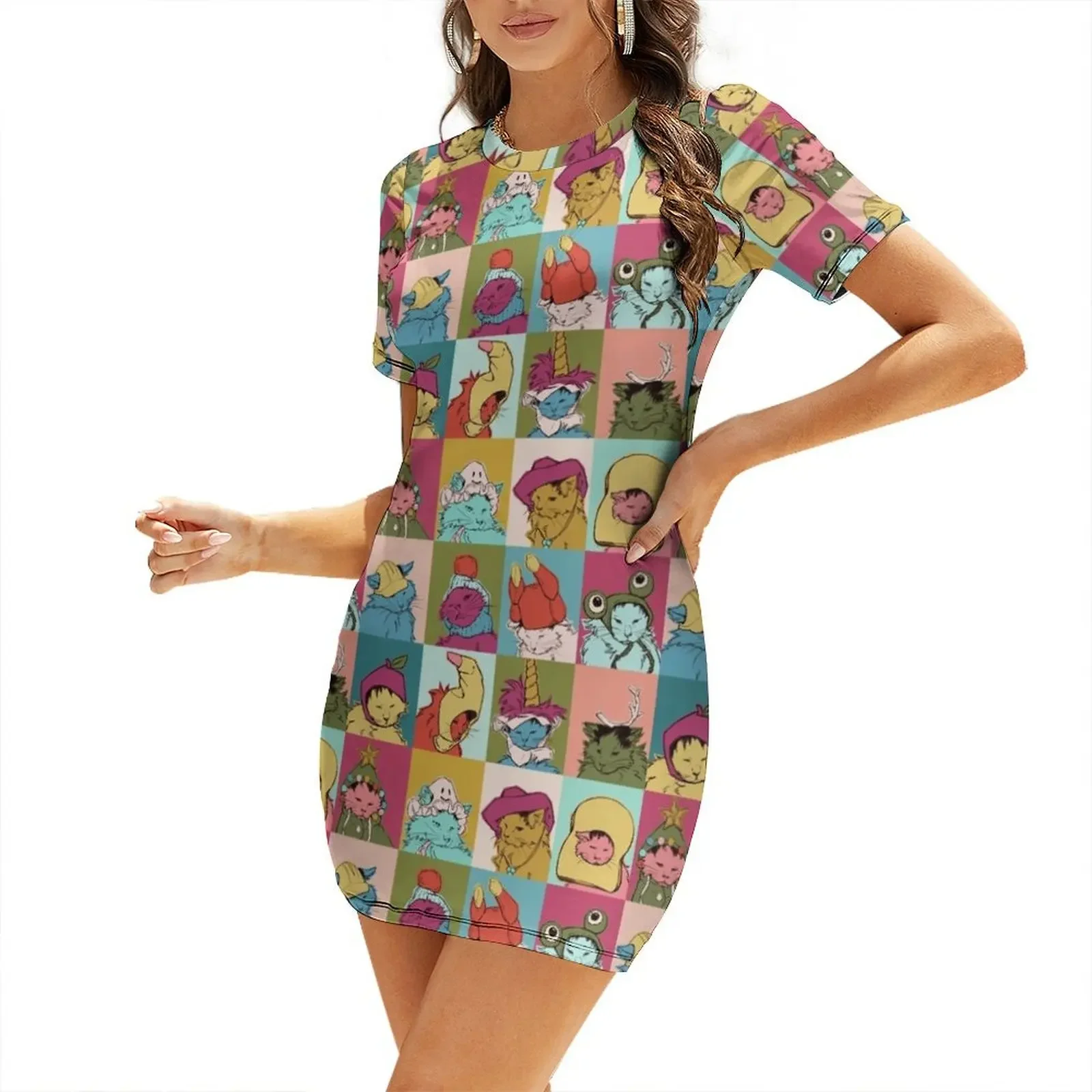 Pot Roast Hats Short-Sleeved Dress long sleeve dresses Woman clothes sexy dress for women Dress
Pot Roast Hats Short-Sleeved Dress long sleeve dresses Woman clothes sexy dress for women Dress