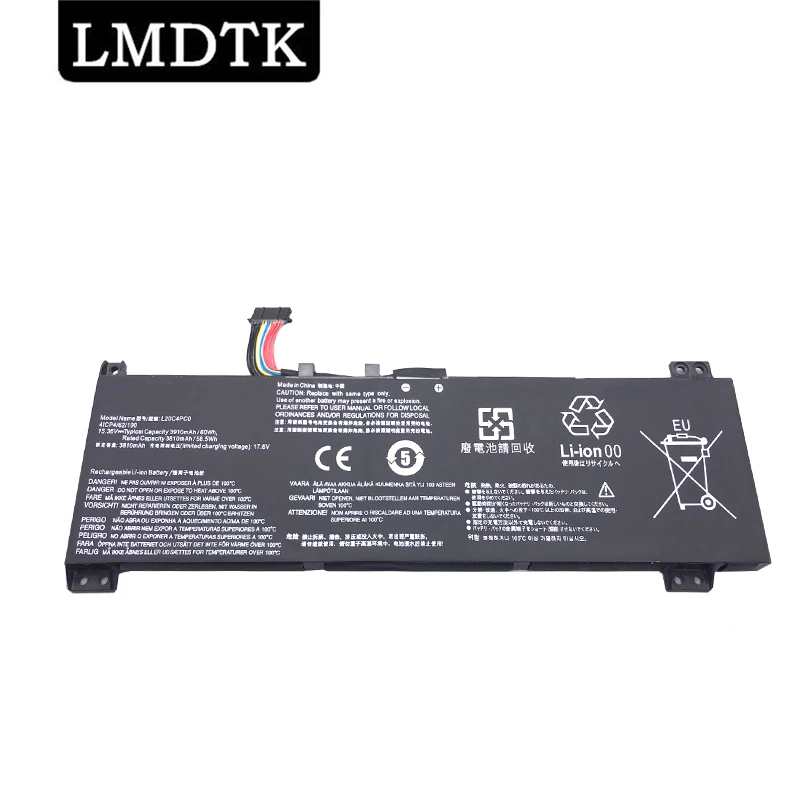 LMDTK Новый L20C4PC0 Аккумулятор для ноутбука Lenovo Legion 5-15ACH6H L20D4PC0 L20L4PC0 L20M4PC0 L20M4PC0 15,36 V 60WH
LMDTK Новый L20C4PC0 Аккумулятор для ноутбука Lenovo Legion 5-15ACH6H L20D4PC0 L20L4PC0 L20M4PC0 L20M4PC0 15,36 V 60WH