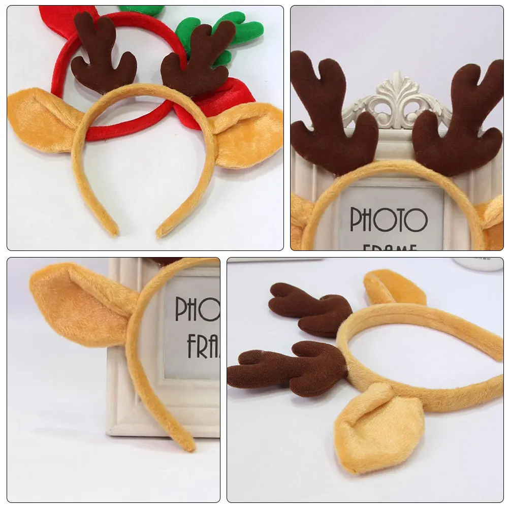 Christmas Antler Headbands Lightweight Non-fading Khaki Reindeer Ear Ornaments Hair Accessories Birthday Holiday Cosplay Daily
Christmas Antler Headbands Lightweight Non-fading Khaki Reindeer Ear Ornaments Hair Accessories Birthday Holiday Cosplay Daily
