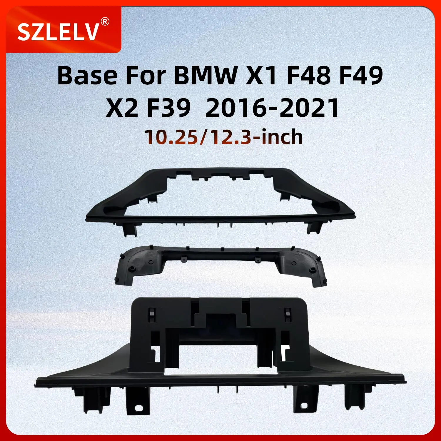 For BMW X1 F48 X2 F39 Mounting Bracket Compatible with Car Screen Navigation Multimedia Player Non-destructive Modification
For BMW X1 F48 X2 F39 Mounting Bracket Compatible with Car Screen Navigation Multimedia Player Non-destructive Modification