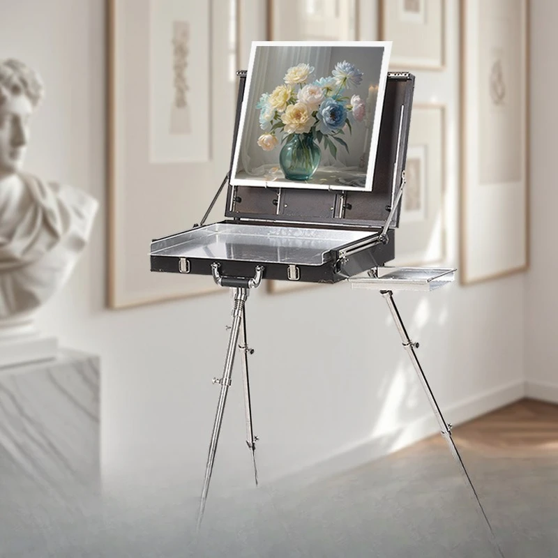 Painting box art student multi-functional folding sketch oil painting rack sketch hand-held painting box rack
Painting box art student multi-functional folding sketch oil painting rack sketch hand-held painting box rack