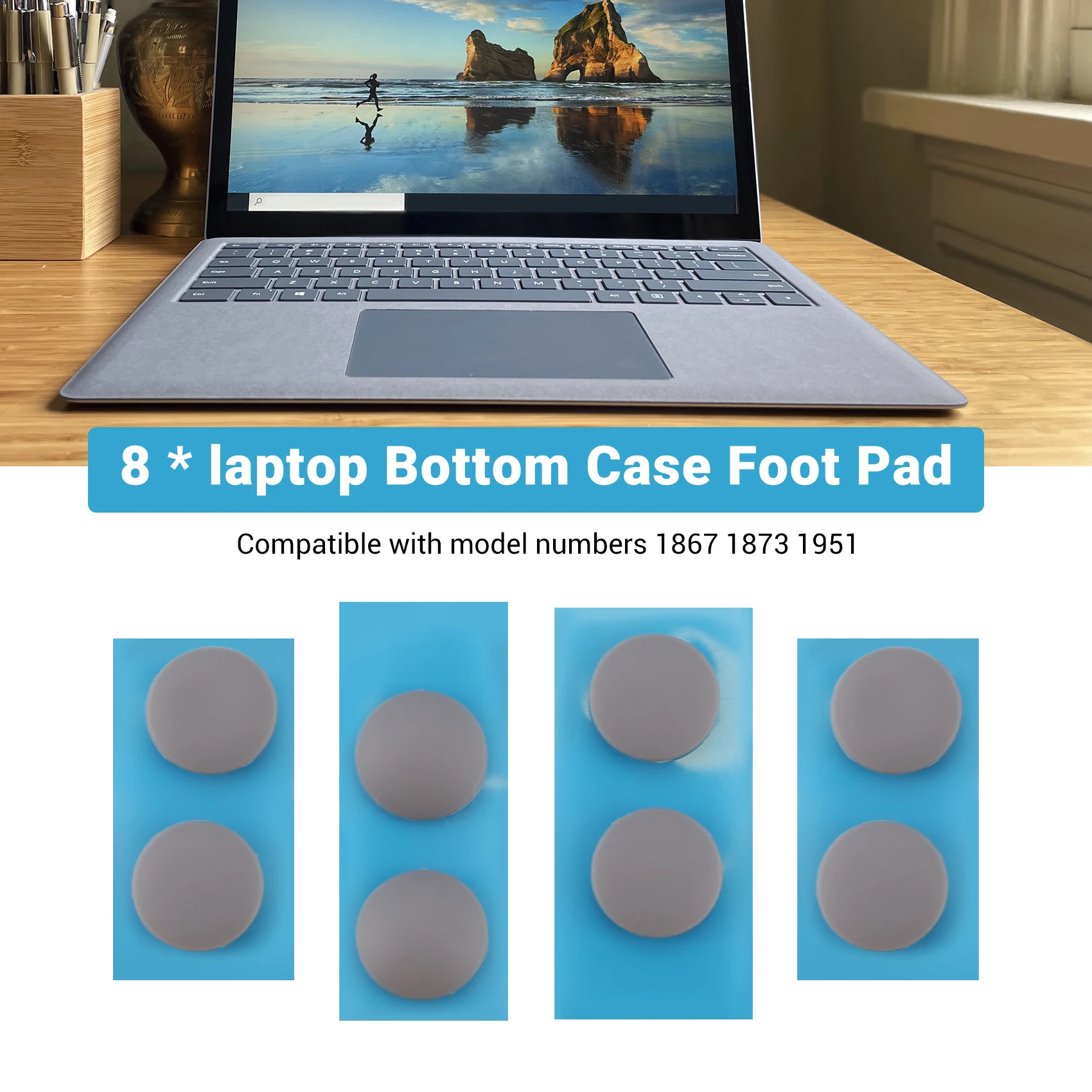 SR-Запасные резиновые ножки для моделей ноутбуков Surface 3, 4 — нижняя подставка для ног
SR-Запасные резиновые ножки для моделей ноутбуков Surface 3, 4 — нижняя подставка для ног