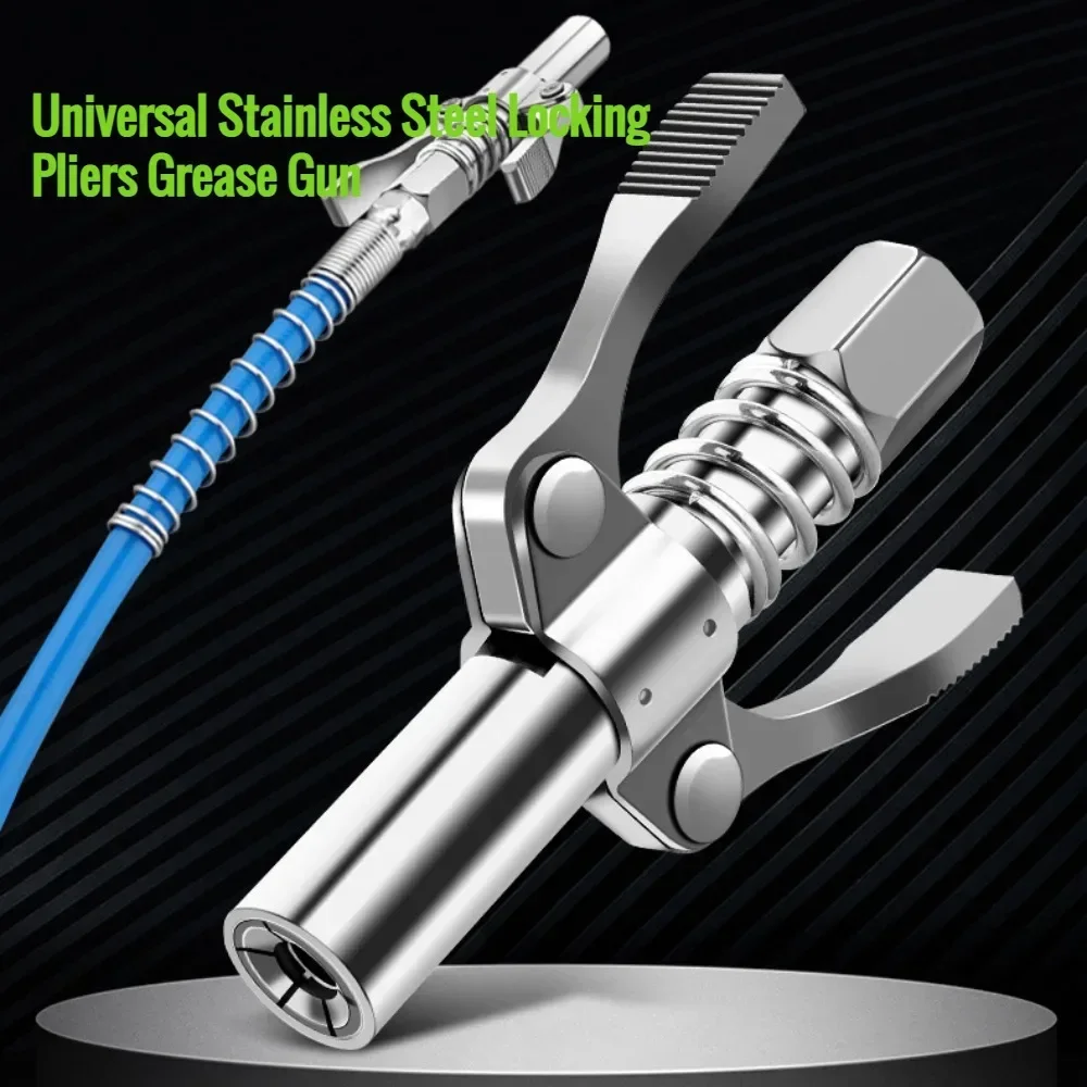 Grease Gun Coupler 10000 PSI NPTI/8 Oil Pump Quick Release Grease Tip Tool Car Syringe Lubricant Tip Grease Nozzle for Repair
Grease Gun Coupler 10000 PSI NPTI/8 Oil Pump Quick Release Grease Tip Tool Car Syringe Lubricant Tip Grease Nozzle for Repair
